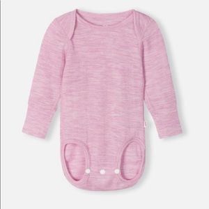 Reima LOT of two wool body suits/onesie and one wool bottoms EUC